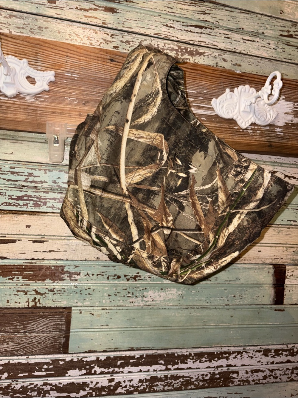 Drake Hood Realtree Max-5 Camouflage Hunting Cap in Brown Green Tan Black